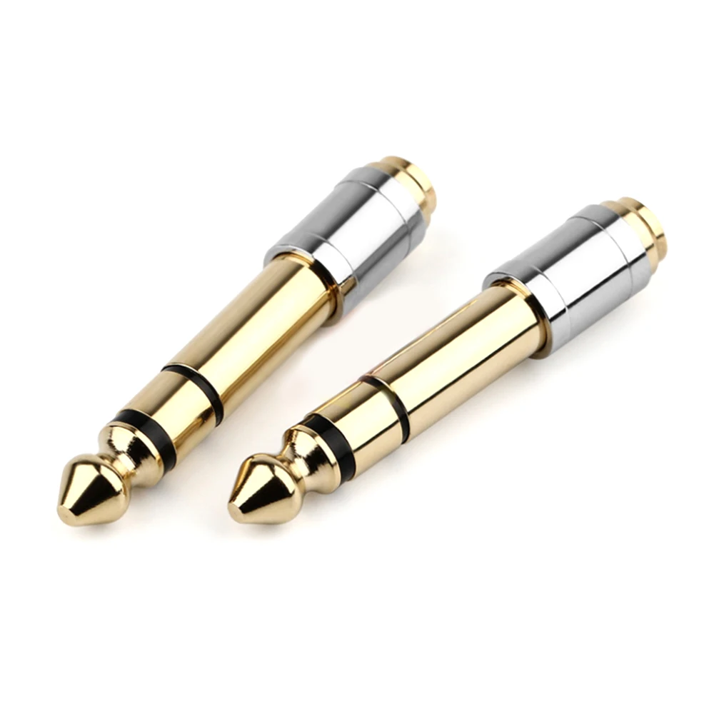 6.35mm Male To 3.5mm Female Microphone Converter Stereo Plug Jack Headphone Audio Adapter Hot Sell
6.35mm Male To 3.5mm Female Microphone Converter Stereo Plug Jack Headphone Audio Adapter Hot Sell