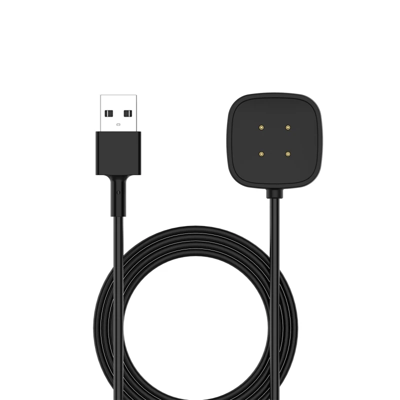 

Новинка зарядная док-станция адаптер USB зарядный кабель базовый шнур провод для зарядного устройства Fitbit Sense подставка для умных часов Fitbit ...