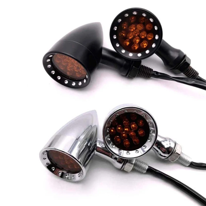 2PCS Universal 12V Motorcycle Lights Lamp Turn Signals Indicators Turn Light Y98C
2PCS Universal 12V Motorcycle Lights Lamp Turn Signals Indicators Turn Light Y98C