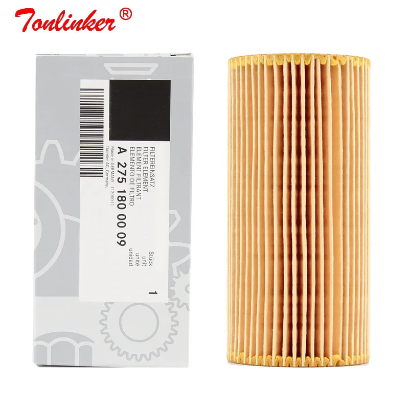 Oil Filter A2751800009 1 Pcs For Mercedes S-CLASS W220 W221 W222 V222 X222 A217 C215 C216 C217 S600 CL600 S65AMG CL65AMG Model 
Oil Filter A2751800009 1 Pcs For Mercedes S-CLASS W220 W221 W222 V222 X222 A217 C215 C216 C217 S600 CL600 S65AMG CL65AMG Model