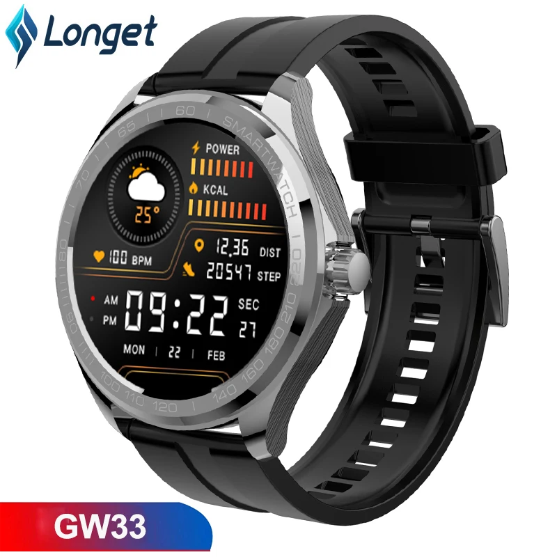 LONGET GW33 Смарт часы с Bluetooth вызова Йога женские спортивные для мужчин умные который