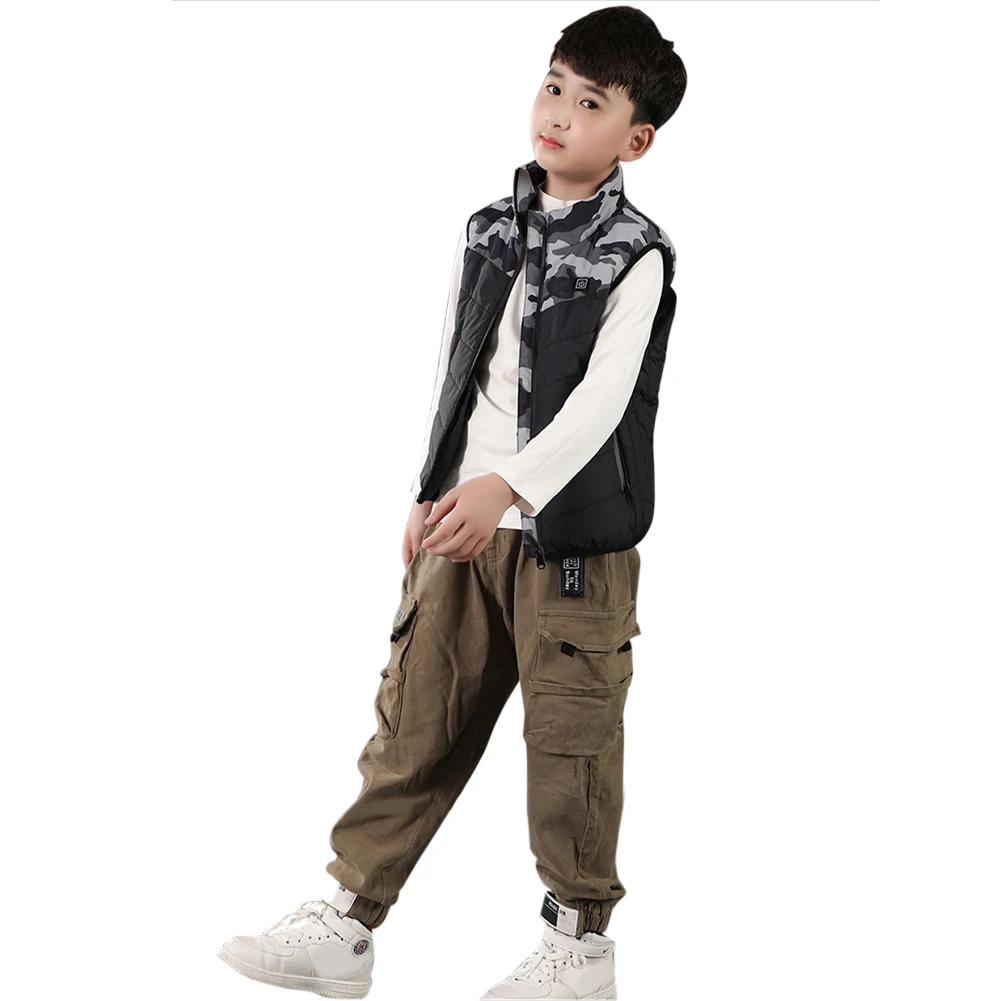 Children's Lightweight Vest Electric Heating Vest Female Outdoor Winter Warm Jacket for Outdoor Motor Fishing Hunting Camping
Children's Lightweight Vest Electric Heating Vest Female Outdoor Winter Warm Jacket for Outdoor Motor Fishing Hunting Camping