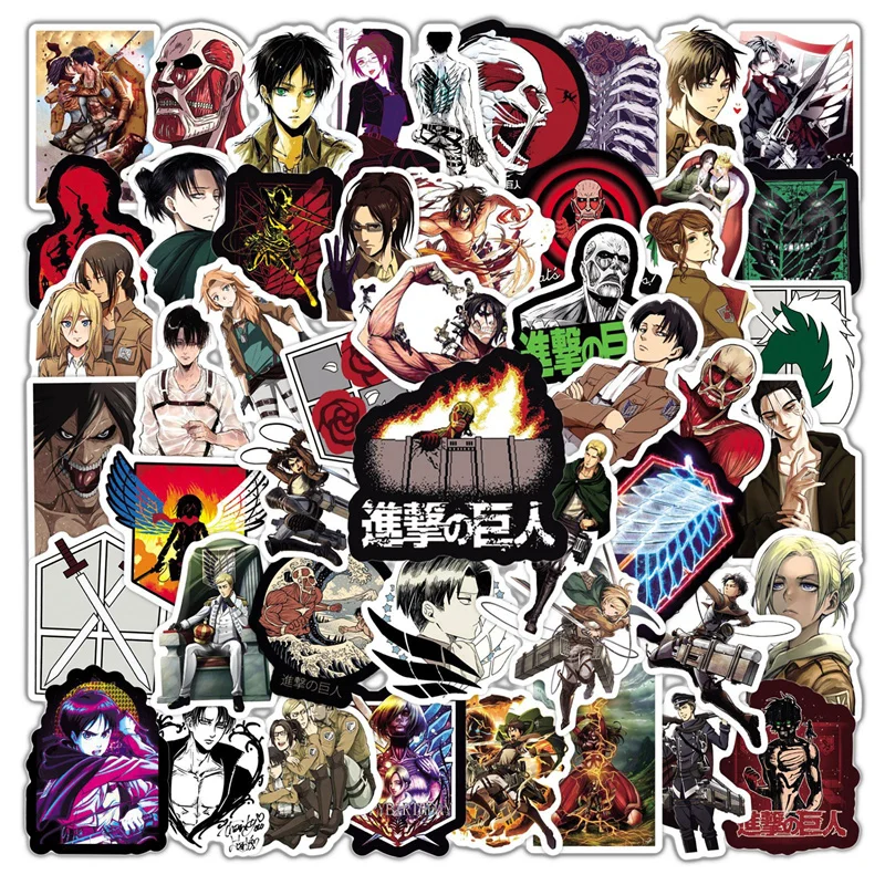 10/30/50Pcs/Pack Attack On Titan Anime Stickers Laptop Guitar Trolley Case Motorcycle Graffiti Sticker Waterproof Sticker Gifts
10/30/50Pcs/Pack Attack On Titan Anime Stickers Laptop Guitar Trolley Case Motorcycle Graffiti Sticker Waterproof Sticker Gifts