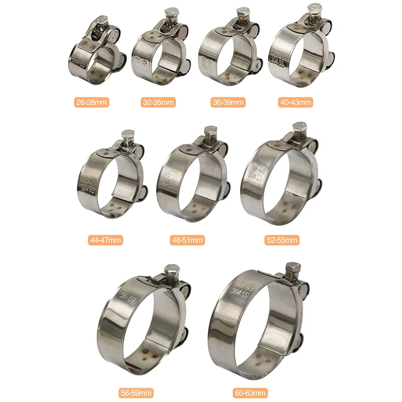 ALCON гоночный мотоцикл Выхлопная труба зажим трубка 26-28/32-35/36-39/40-43/44-47/48-51/52-55/56-59/60-63