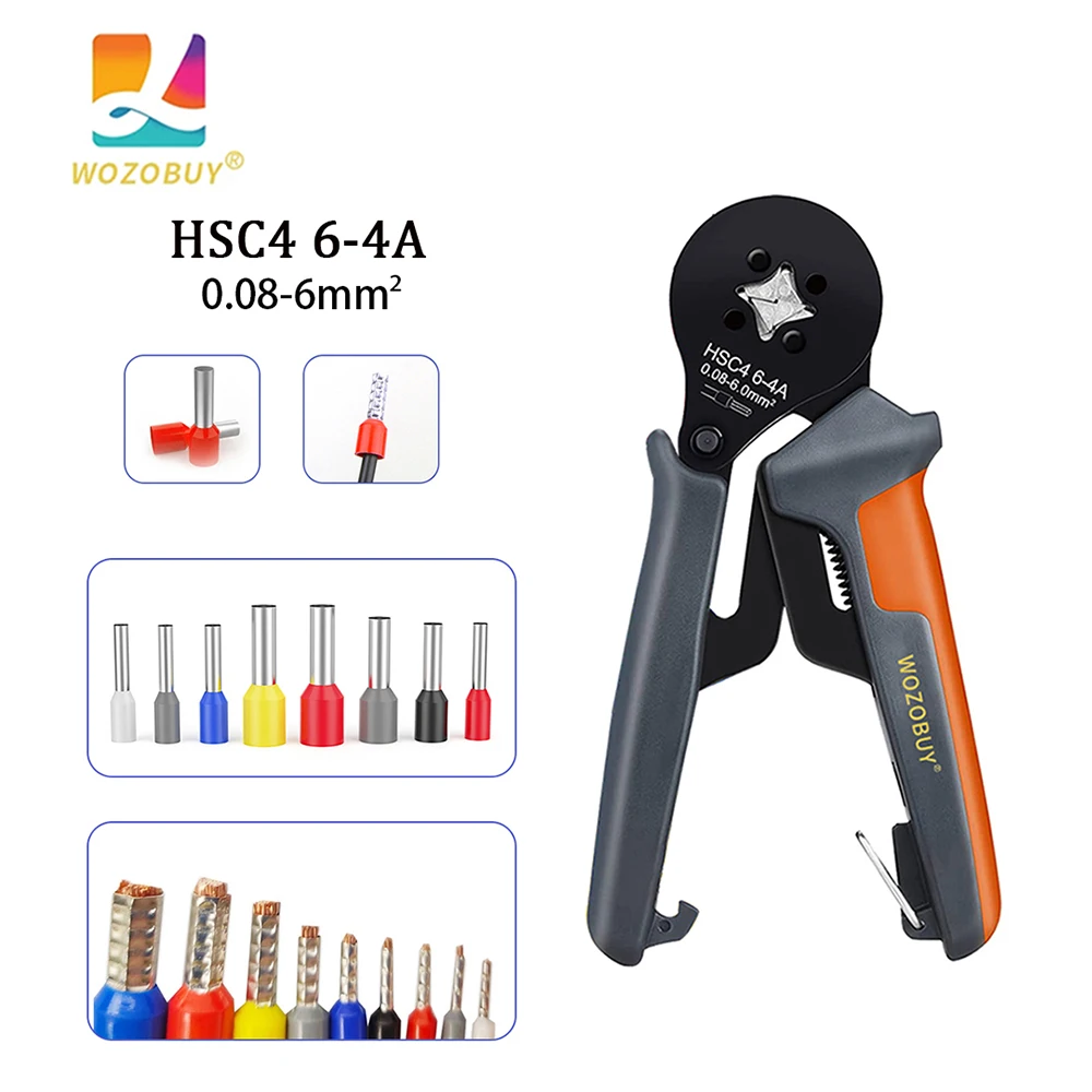 WOZOBUY HSC4 6-4 высокоточные мини обжимные плоскогубцы саморегулирующиеся трубчатые обжимные клеммы инструменты обжимные плоскогубцы, инструме...
WOZOBUY HSC4 6-4 высокоточные мини обжимные плоскогубцы саморегулирующиеся трубчатые обжимные клеммы инструменты обжимные плоскогубцы, инструме...