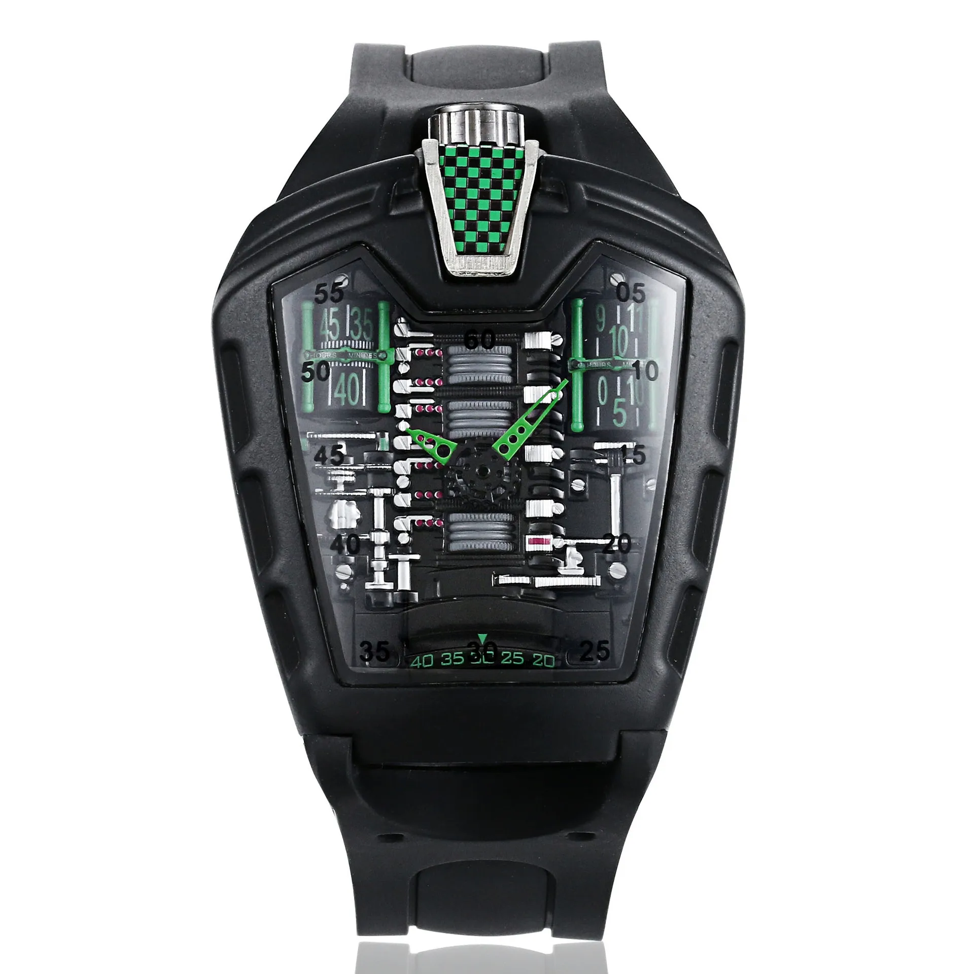 Trendy Unique Men's Watch Silicone Band Waterproof Quartz Watch Men's Sports Watch stainless steel watch unique
Trendy Unique Men's Watch Silicone Band Waterproof Quartz Watch Men's Sports Watch stainless steel watch unique