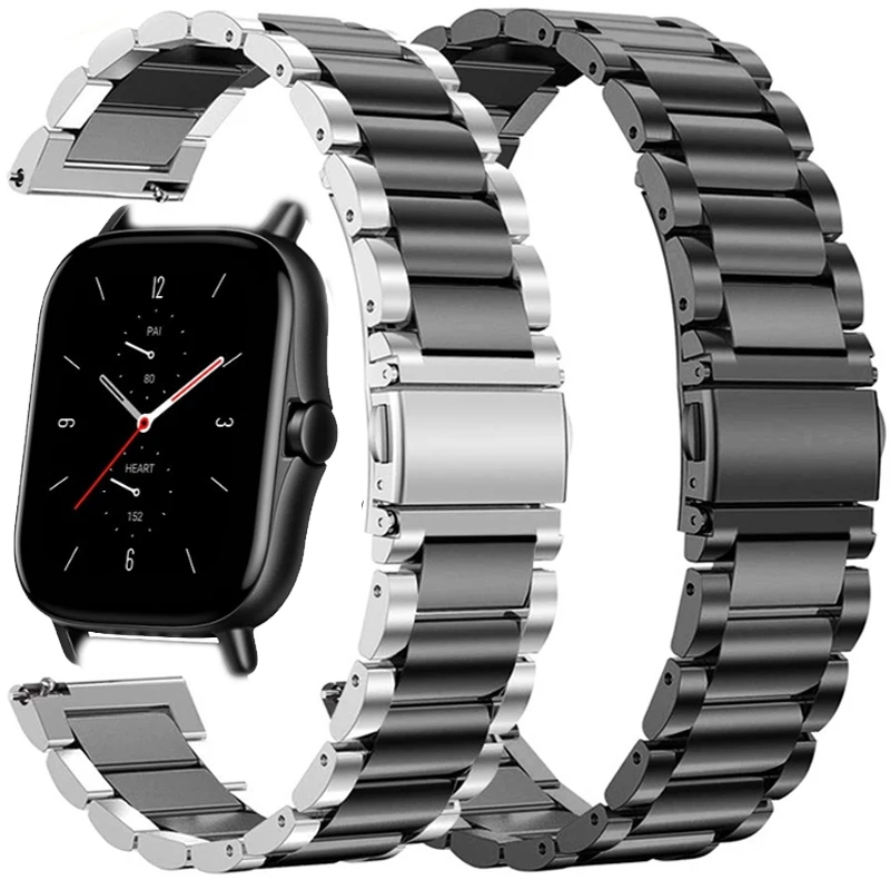 Stainless Steel Strap For Xiaomi Huami Amazfit GTS 2/GTS/Bip/Bip S U Smart Watch Band 20MM Replace Straps For Amazfit GTS 2 Mini
Stainless Steel Strap For Xiaomi Huami Amazfit GTS 2/GTS/Bip/Bip S U Smart Watch Band 20MM Replace Straps For Amazfit GTS 2 Mini