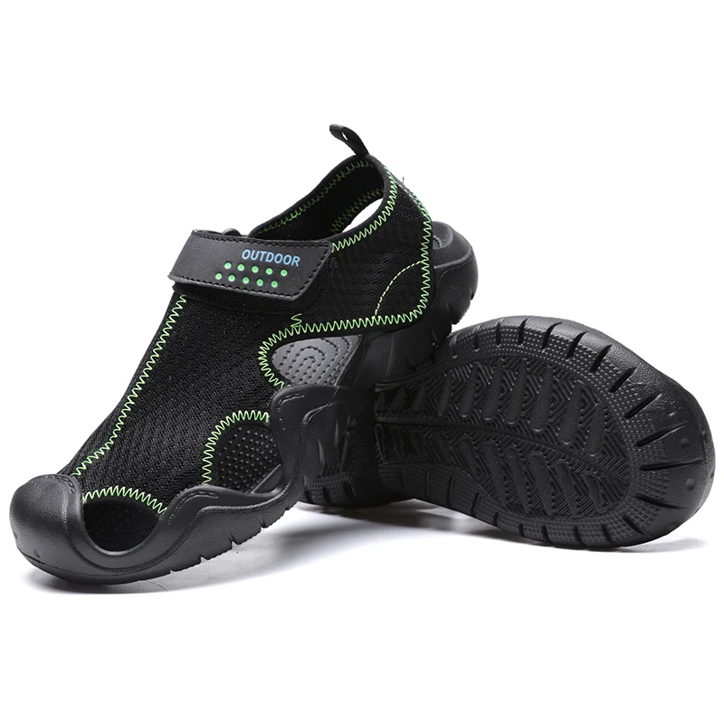 Men's Sandals Summer Thick Sole Closed Toe Shoes for Hiking Wading Fishing Beach Shoes Outdoor Men mesh soft breathable Sandals
Men's Sandals Summer Thick Sole Closed Toe Shoes for Hiking Wading Fishing Beach Shoes Outdoor Men mesh soft breathable Sandals