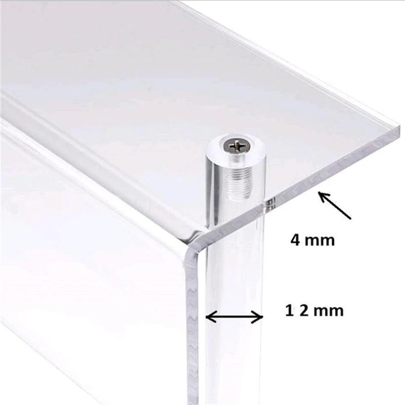 3-Tier Acrylic Cupcake Display Stand Shelf ( Large 2 packs ) 3 Steps Clear Display Rack for Amiibo Funko Pop Figures Perfumes fo
3-Tier Acrylic Cupcake Display Stand Shelf ( Large 2 packs ) 3 Steps Clear Display Rack for Amiibo Funko Pop Figures Perfumes fo
