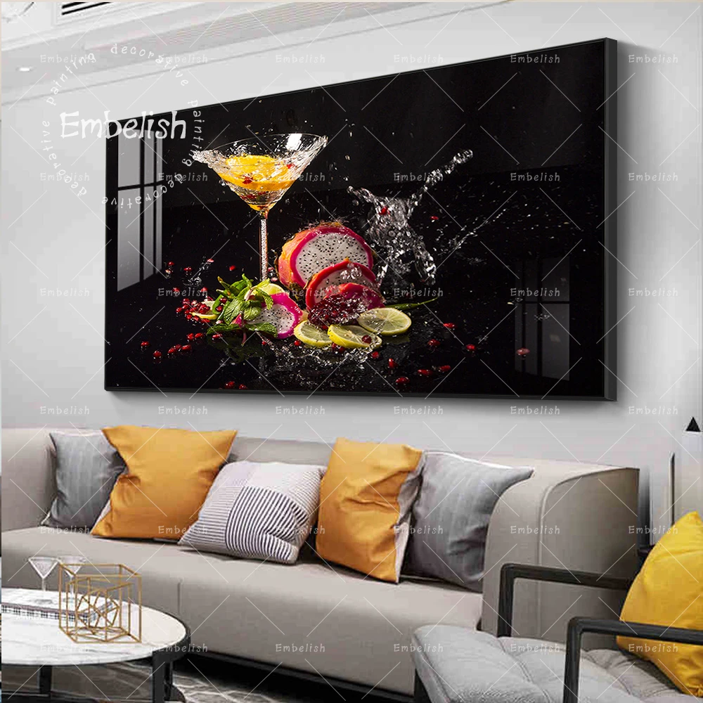 1 Pieces Modern Kitchen Decor Pictures For Living Room Splashing Water Fruits Dinning Room Wall Posters HD Print Canvas Painting
1 Pieces Modern Kitchen Decor Pictures For Living Room Splashing Water Fruits Dinning Room Wall Posters HD Print Canvas Painting
