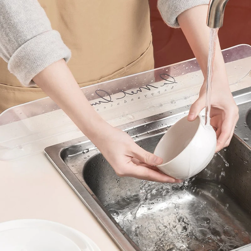2-Piece Set of Sink Sanitary Household Partition Board Bathroom Splash Water Household Kitchen Splash Water Tool Basin
2-Piece Set of Sink Sanitary Household Partition Board Bathroom Splash Water Household Kitchen Splash Water Tool Basin