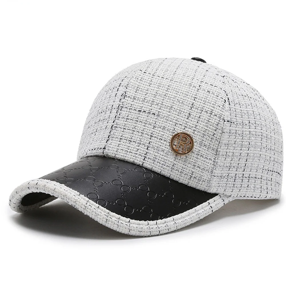 Trendy British Plaid Baseball Caps Wild Winter Trucker Hats For Men Women Streetwear Black White Green Golf Cap
Trendy British Plaid Baseball Caps Wild Winter Trucker Hats For Men Women Streetwear Black White Green Golf Cap
