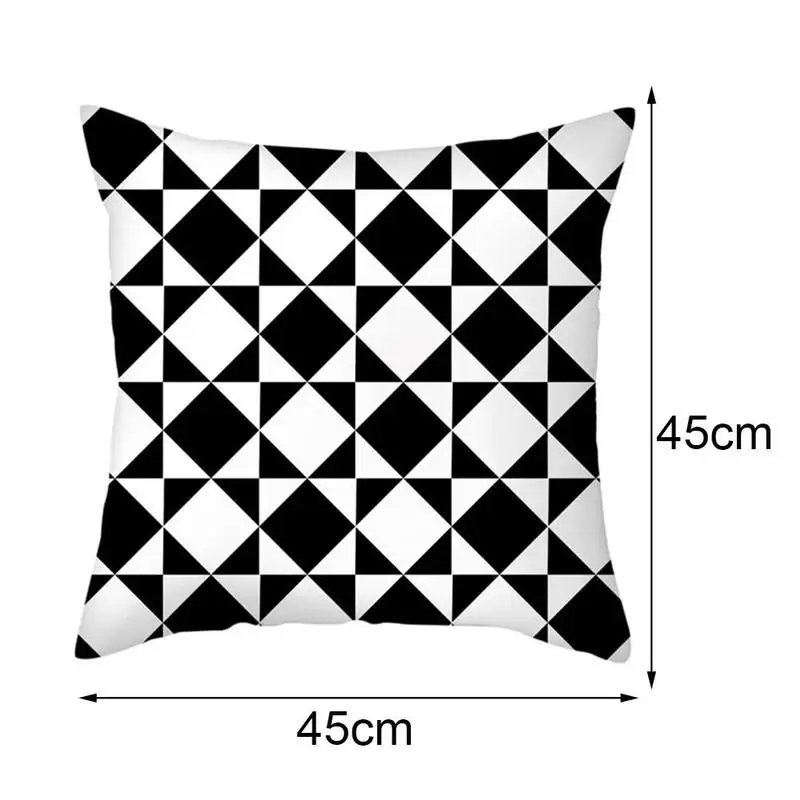 Cushion Cover Black and White INS Style Geometric Line Pattern Cushion Cover for Home Sofa Car Decorative Wholesale
Cushion Cover Black and White INS Style Geometric Line Pattern Cushion Cover for Home Sofa Car Decorative Wholesale