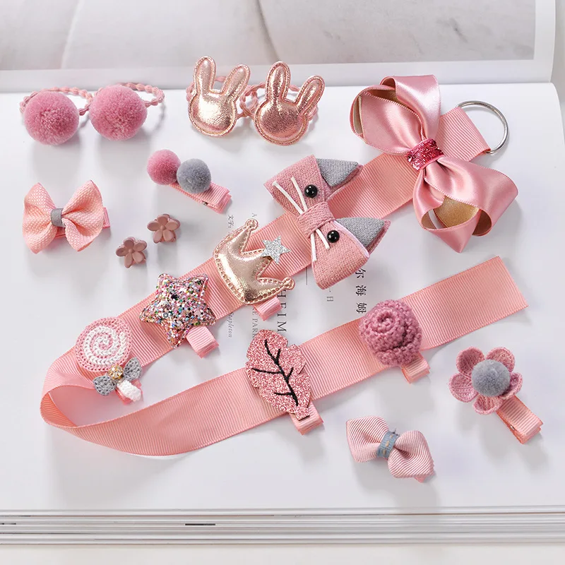 18 Pcs/Set Baby Hair Clips Hairband Bows Baby Girl Hair Accessories Headband Girls Chiffon Cartoon Barrettes Elastic Hair Band
18 Pcs/Set Baby Hair Clips Hairband Bows Baby Girl Hair Accessories Headband Girls Chiffon Cartoon Barrettes Elastic Hair Band