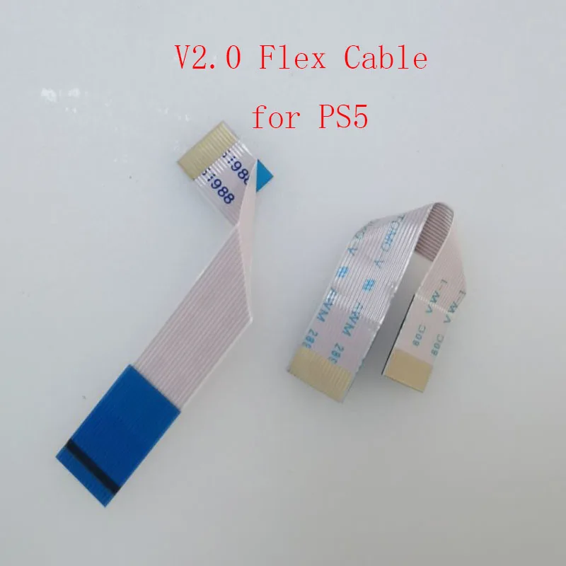 

10 пар R2 L2 для PS5 джойстик двойной чувствительный гибкий кабель V2.0 для PS5 ручной кабель 2,0 проводящая пленка кабель Разъем питания