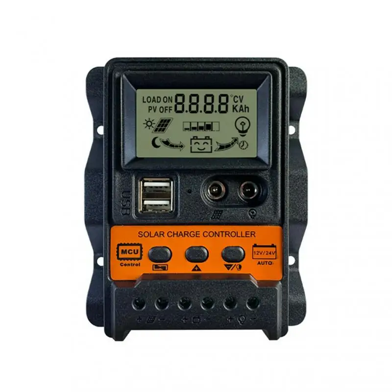 Новый Солнечный Контроллер заряда PWM 30A 20A 10A Регулятор солнечной энергии 12V 24V автоматический двойной USB ЖК-дисплей разрядник нагрузки 2021
Новый Солнечный Контроллер заряда PWM 30A 20A 10A Регулятор солнечной энергии 12V 24V автоматический двойной USB ЖК-дисплей разрядник нагрузки 2021