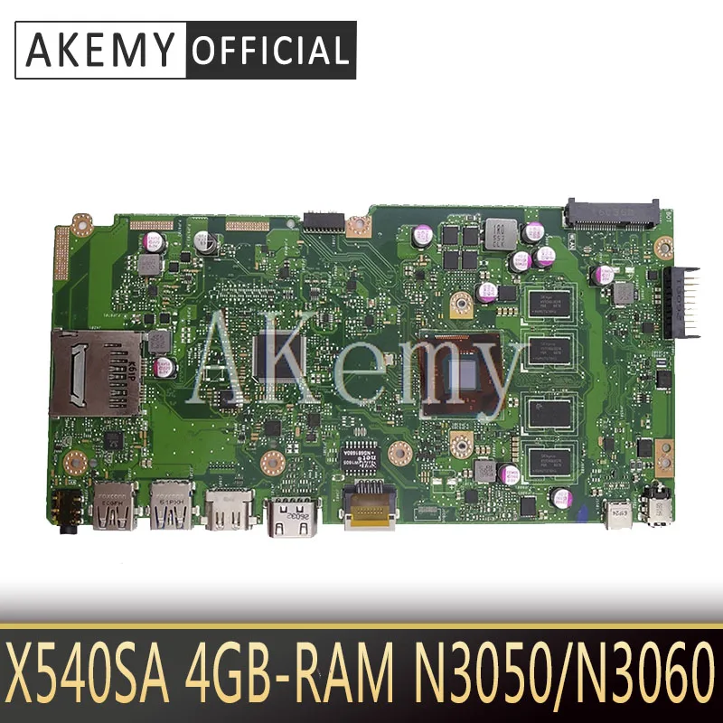 NEW X540SA mainboard 4GB-RAM N3050/N3060 CPU For For Asus X540 X540S X540SA X540SAA laptop motherboard Test ok
NEW X540SA mainboard 4GB-RAM N3050/N3060 CPU For For Asus X540 X540S X540SA X540SAA laptop motherboard Test ok