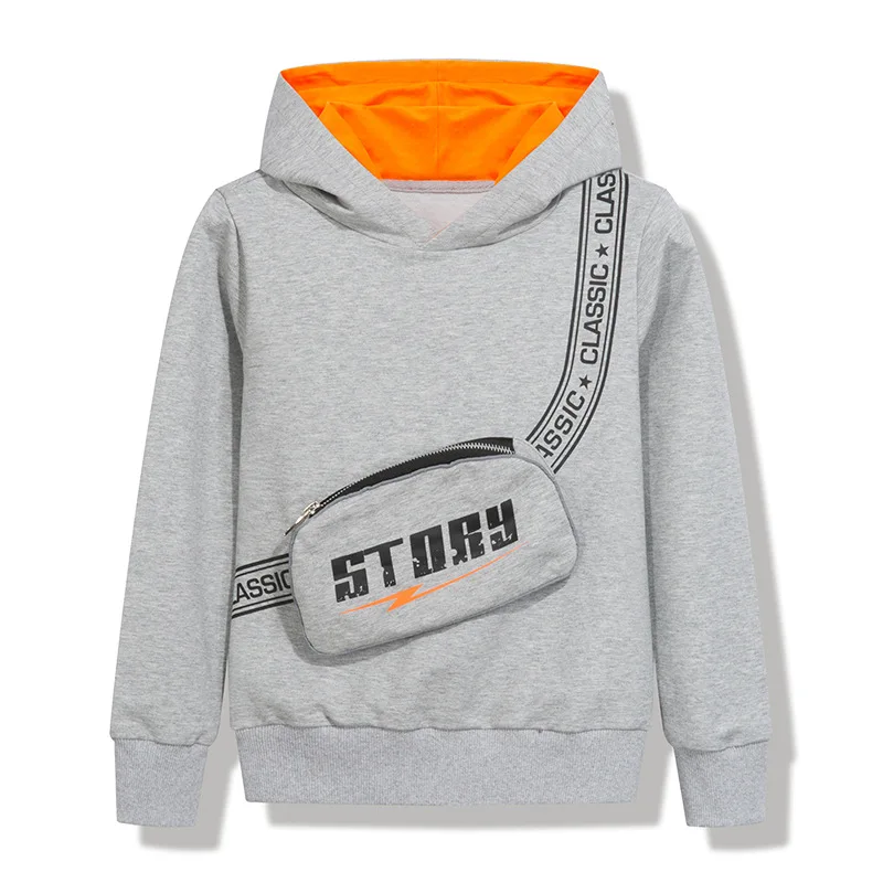 4-15 Years Old Spring Autumn Long Sleeve Hoodies Custom Printed Boys Sweatshirts with Bag Casual Children Clothes
4-15 Years Old Spring Autumn Long Sleeve Hoodies Custom Printed Boys Sweatshirts with Bag Casual Children Clothes