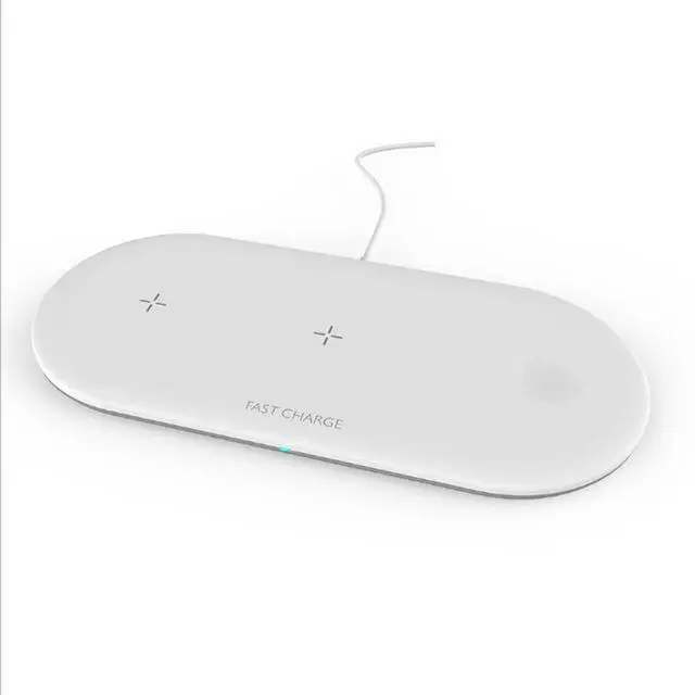 3 in 1 10W Wireless Charger Station Stand Pad for iPhone X XS For Apple Watch Airpods Charging Dock
3 in 1 10W Wireless Charger Station Stand Pad for iPhone X XS For Apple Watch Airpods Charging Dock