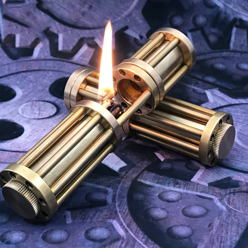Windproof Pure Copper kerosene lighter Heavy Retro Handmade Brass oil Fuel Lighter playing collection 246g
Windproof Pure Copper kerosene lighter Heavy Retro Handmade Brass oil Fuel Lighter playing collection 246g