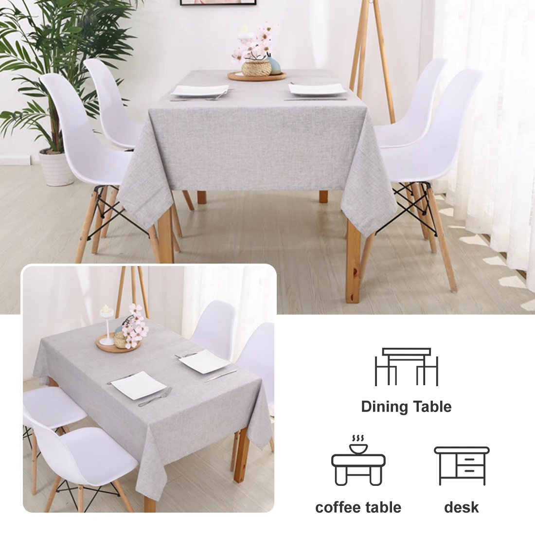 Linen Tablecloth kitchen table Multi Color Solid Color Table Cloth Tablecloth Fashion Dinner Room Cloth Rectangular Table Cover
Linen Tablecloth kitchen table Multi Color Solid Color Table Cloth Tablecloth Fashion Dinner Room Cloth Rectangular Table Cover