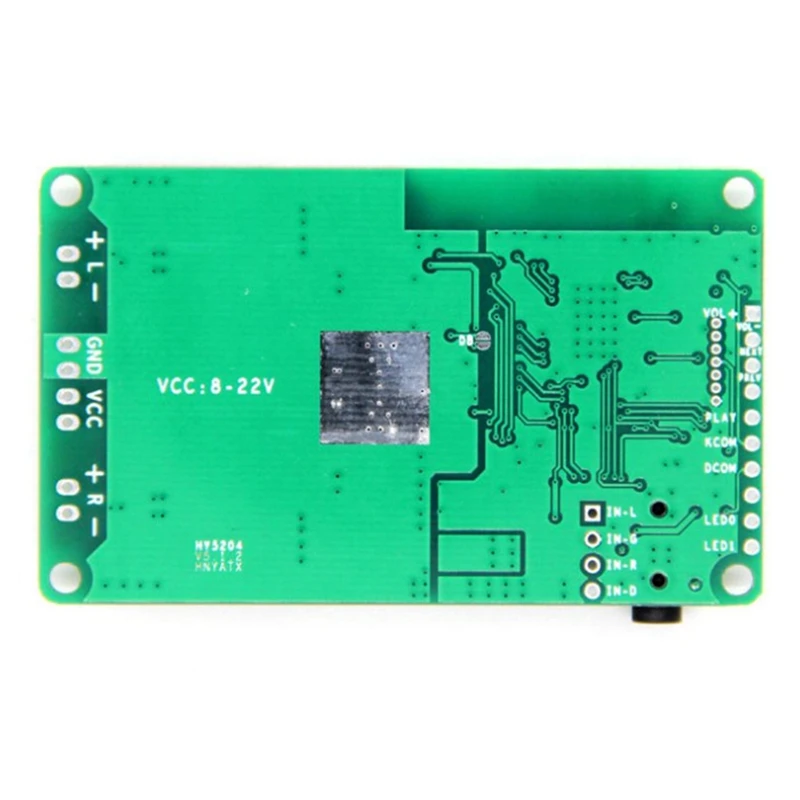 Audio Music Hifi Bluetooth 5.0 Audio Amplifier Board,with AUX Input APTXHD Power Amplifier Board (QCC3031/3034)
Audio Music Hifi Bluetooth 5.0 Audio Amplifier Board,with AUX Input APTXHD Power Amplifier Board (QCC3031/3034)