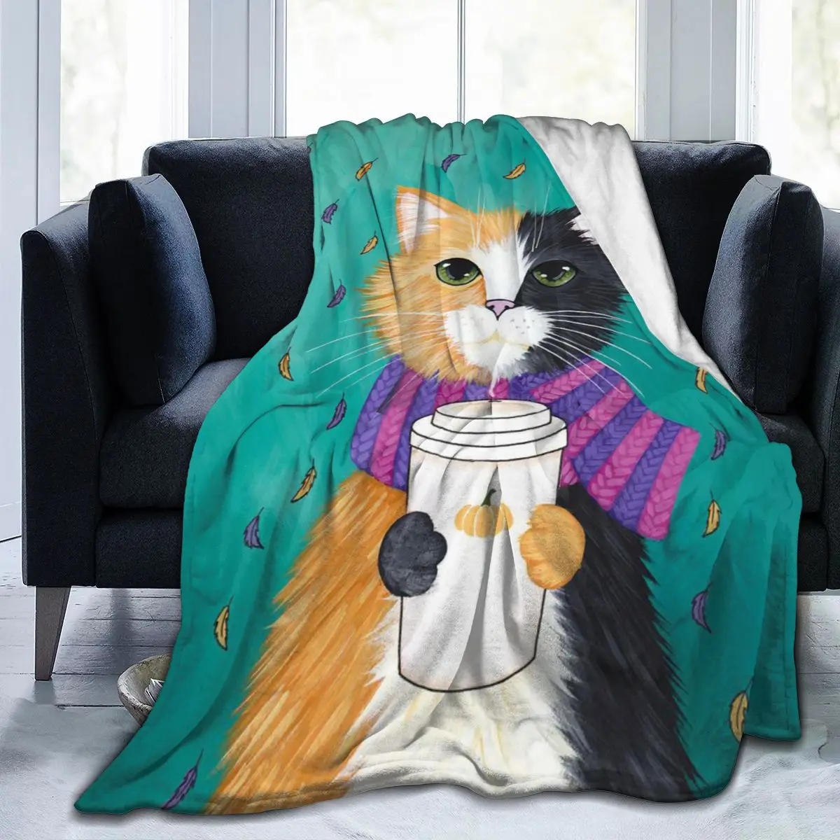New 3D Cat Personality Printed Flannel Blanket Sheet Bedding Soft Blanket Bed Cover Home Textile Decoration
New 3D Cat Personality Printed Flannel Blanket Sheet Bedding Soft Blanket Bed Cover Home Textile Decoration