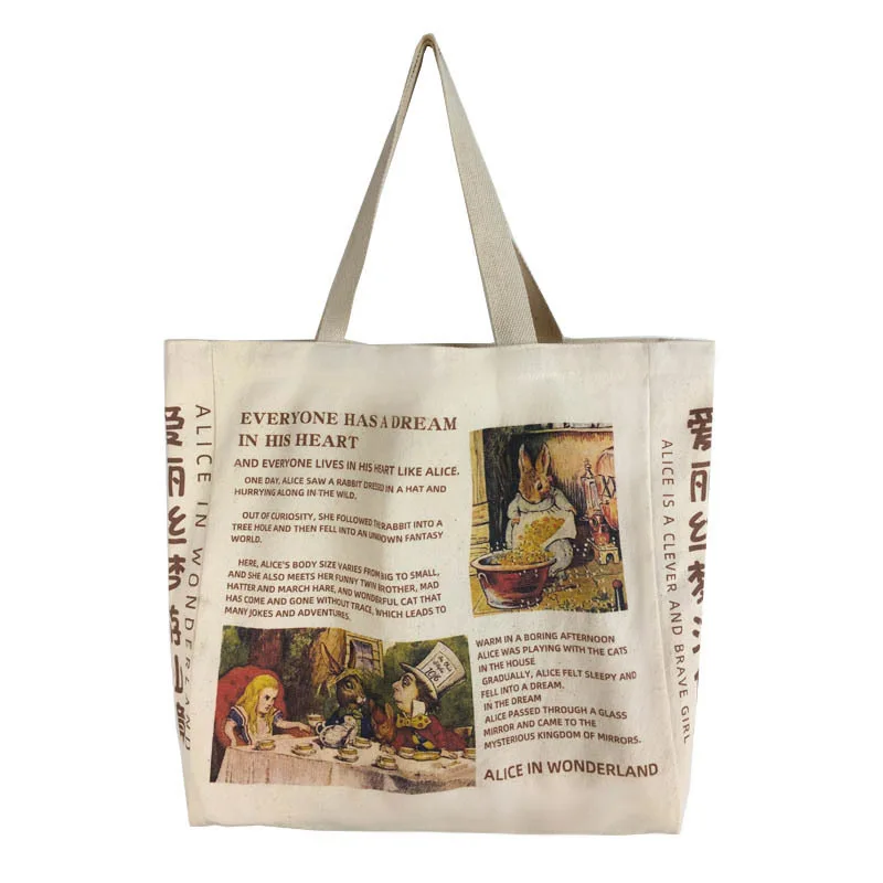 W&G Cartoon Retro Printed Canvas Shoulder Bag Female Harajuku Ulzzang Large-capacity Shopper Bag
W&G Cartoon Retro Printed Canvas Shoulder Bag Female Harajuku Ulzzang Large-capacity Shopper Bag