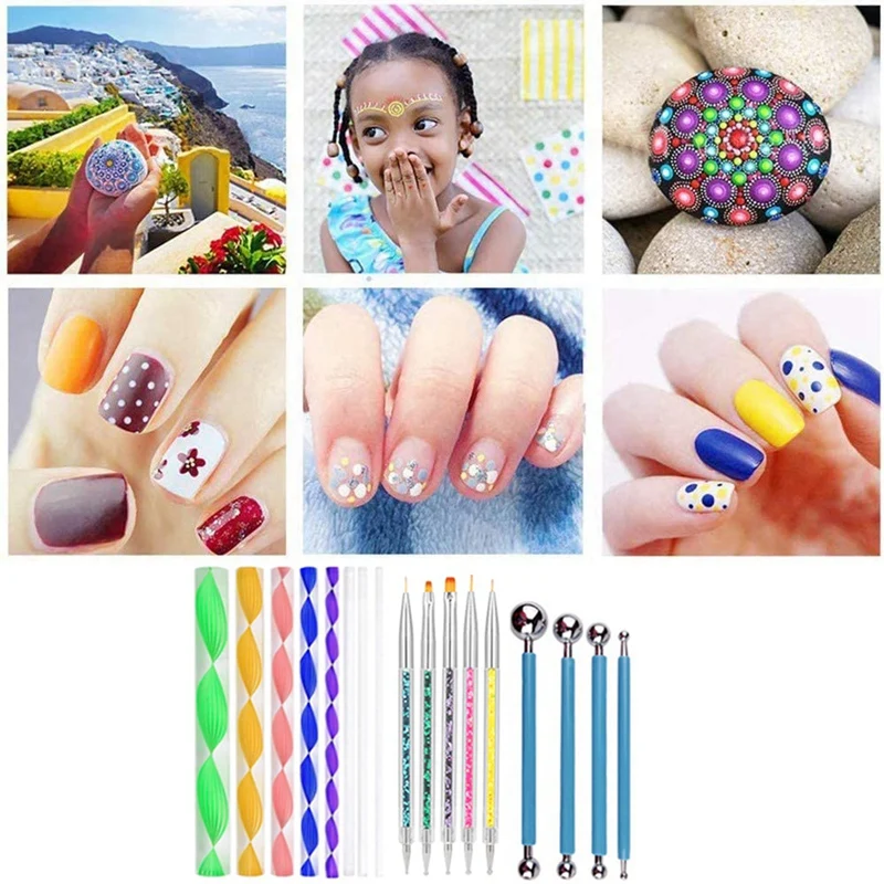 Mandala Dotting Tools for Painting Rocks Pottery Portable Multifunction Embossing Dot Kit Dotting Tool Art Drawing Set
Mandala Dotting Tools for Painting Rocks Pottery Portable Multifunction Embossing Dot Kit Dotting Tool Art Drawing Set