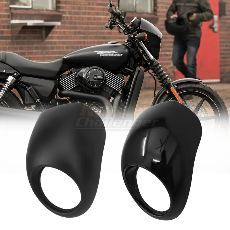 Motorcycle Dumb/Bright Black Headlight Fairing Cowl Visor Mask Cover For Harley 883 1200 Front Fork Mount Dyna Sportster XLCH
Motorcycle Dumb/Bright Black Headlight Fairing Cowl Visor Mask Cover For Harley 883 1200 Front Fork Mount Dyna Sportster XLCH