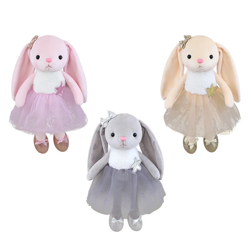 Lovely Ballet Rabbit Plush Toys Soft Stuffed Cute Dressing Bunny Animal Dolls Baby Finger Pillow for Kids Girl Birthday Gift
Lovely Ballet Rabbit Plush Toys Soft Stuffed Cute Dressing Bunny Animal Dolls Baby Finger Pillow for Kids Girl Birthday Gift