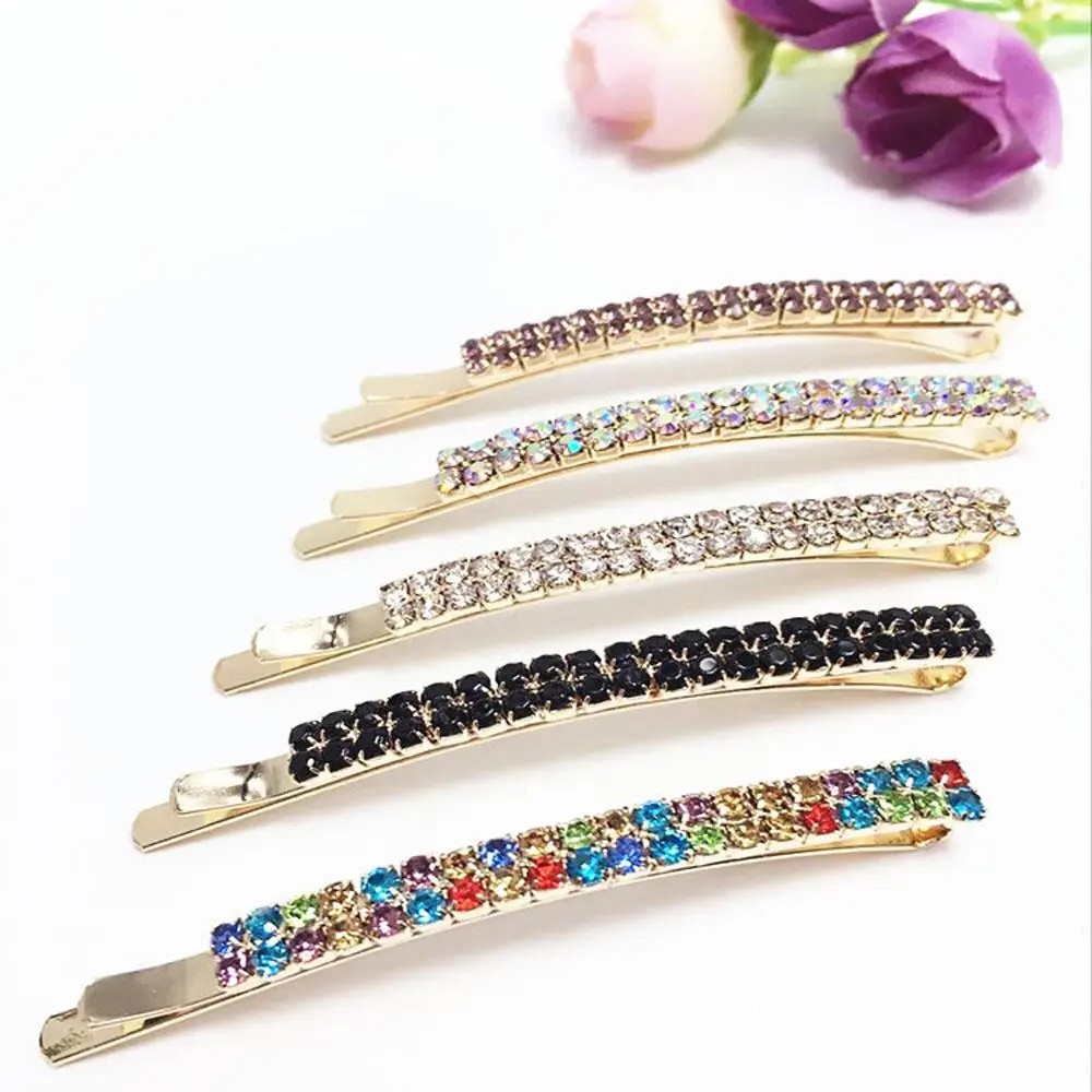 2020 New Fashion Women Rhinestone Hair Clip Girls Snap Hair Barrette Stick Hairpin Hair Styling Accessories For Women Girls
2020 New Fashion Women Rhinestone Hair Clip Girls Snap Hair Barrette Stick Hairpin Hair Styling Accessories For Women Girls