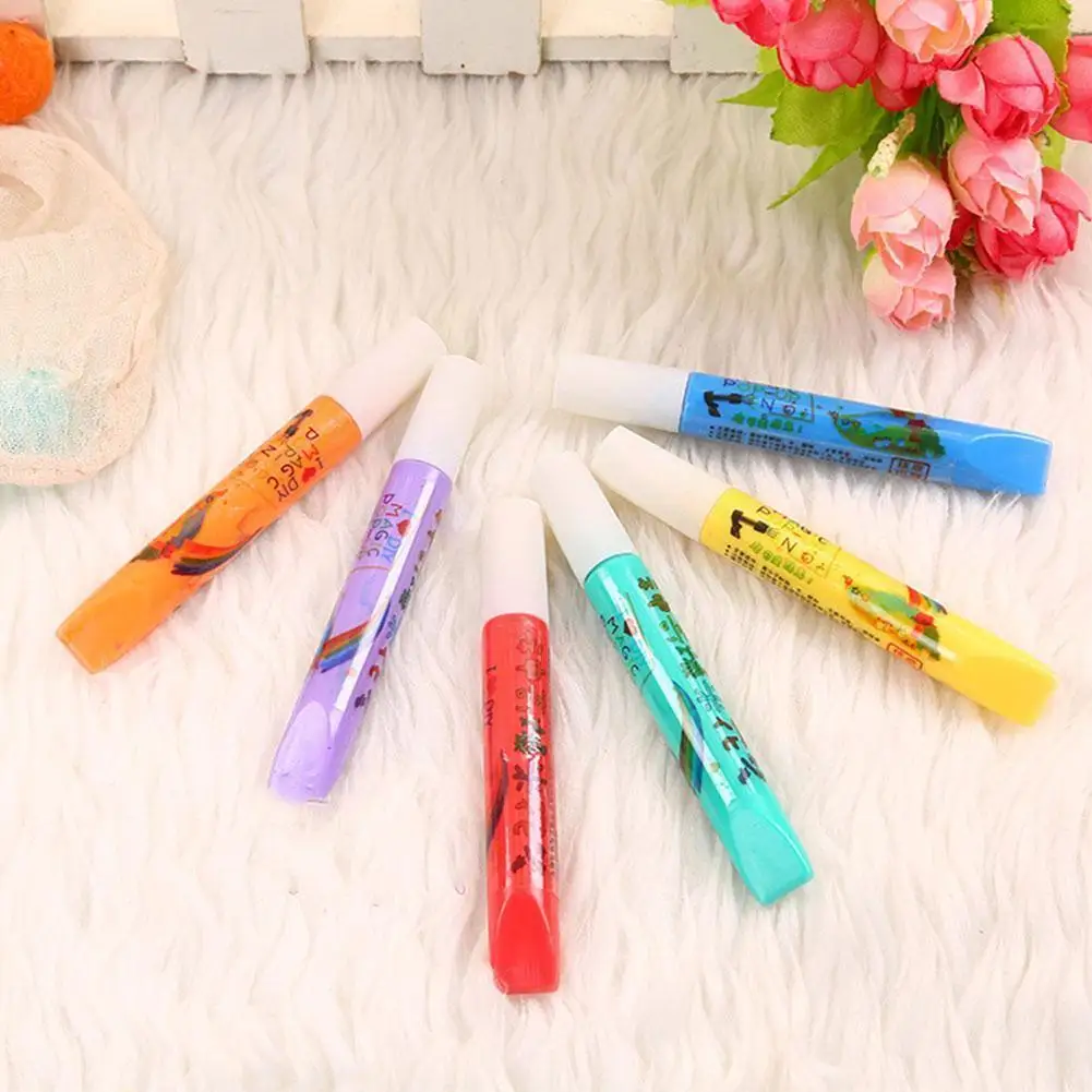 6pcs / Set Magic Popcorn Pen For Kids Diy Early Education Drawing Multi Function Bubble Art Marker Pen Magic Colour Drawing W5t5
6pcs / Set Magic Popcorn Pen For Kids Diy Early Education Drawing Multi Function Bubble Art Marker Pen Magic Colour Drawing W5t5