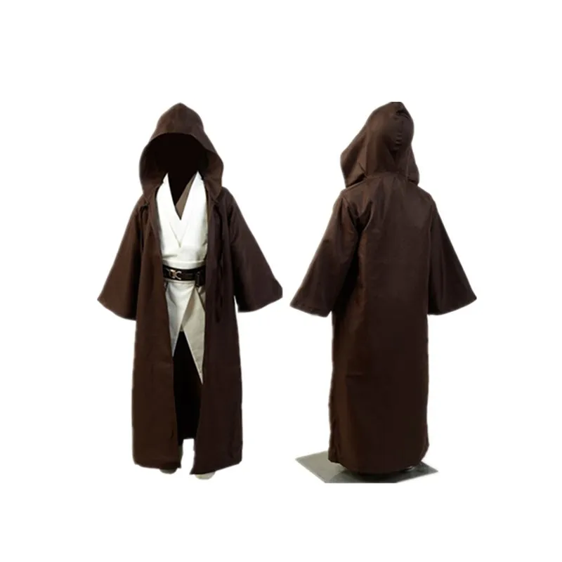 Детский костюм для косплея джедая Оби Ван Кеноби, туника, халат, накидка, полный комплект, костюм для Хэллоуина и карнавала
Детский костюм для косплея джедая Оби Ван Кеноби, туника, халат, накидка, полный комплект, костюм для Хэллоуина и карнавала