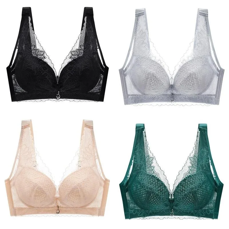 Sexy Lace Bra Underwear Plus Size Brassiere Comfort Underwear Women Padded Push Up Bras Female Bra Women's Bralette Lingerie 
Sexy Lace Bra Underwear Plus Size Brassiere Comfort Underwear Women Padded Push Up Bras Female Bra Women's Bralette Lingerie