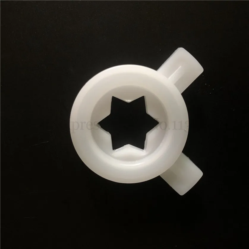 White Modeling Cap Spare Part Hexagram Star Nozzle Lid For Ice Cream Maker Accessory Soft Serve Machines 37mm Inner Diameter
White Modeling Cap Spare Part Hexagram Star Nozzle Lid For Ice Cream Maker Accessory Soft Serve Machines 37mm Inner Diameter