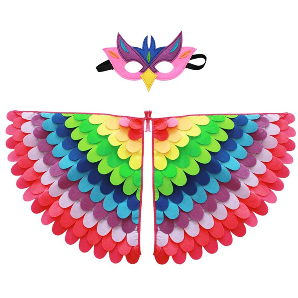 Children owl Cloak masked bird wings Halloween costume boys girls fancy animal costume night toddler new Clothes
Children owl Cloak masked bird wings Halloween costume boys girls fancy animal costume night toddler new Clothes