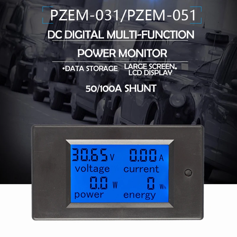 LCD Display Digital Ammeter Voltmeter Multimeter Current Voltage Power Energy Monitor DC Multifunction Digital VoltmeterAmmeter
LCD Display Digital Ammeter Voltmeter Multimeter Current Voltage Power Energy Monitor DC Multifunction Digital VoltmeterAmmeter