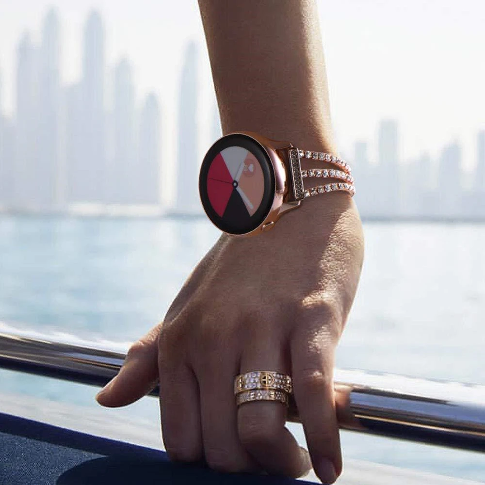 22mm 20mm Bling Watch Bracelet For Samsung Galaxy Watch 3 45mm 41mm Active 2 44mm 40mm Strap For Galaxy Watch 46mm 42mm Band
22mm 20mm Bling Watch Bracelet For Samsung Galaxy Watch 3 45mm 41mm Active 2 44mm 40mm Strap For Galaxy Watch 46mm 42mm Band