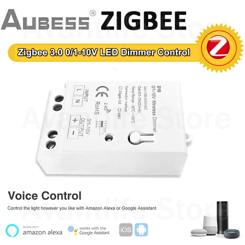 Умный светильник ель света Tuya ZigBee 3,0 с управлением затемнением, работает с приложением Alexa Google Home Assistant 
Умный светильник ель света Tuya ZigBee 3,0 с управлением затемнением, работает с приложением Alexa Google Home Assistant