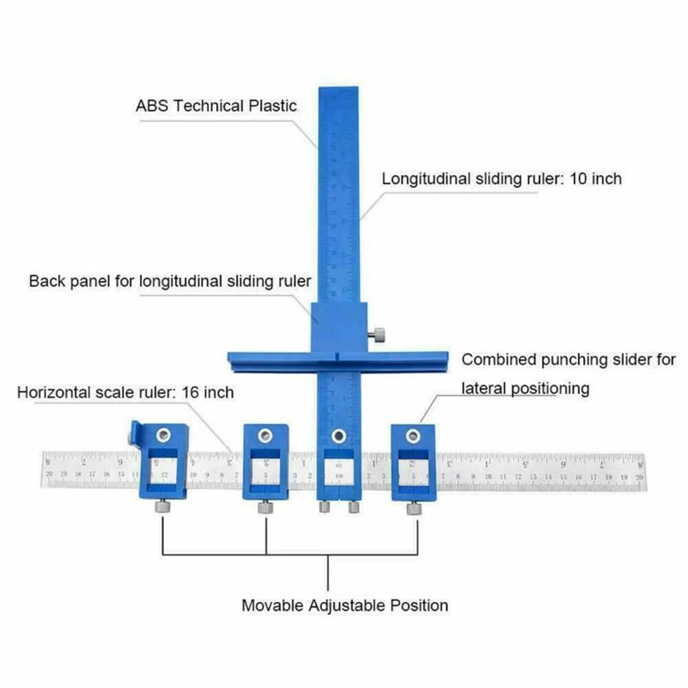 1 Kit Woodworking Punch Locator Stainless Steel Detachable Portable Measuring Tool Parts High Quality
1 Kit Woodworking Punch Locator Stainless Steel Detachable Portable Measuring Tool Parts High Quality