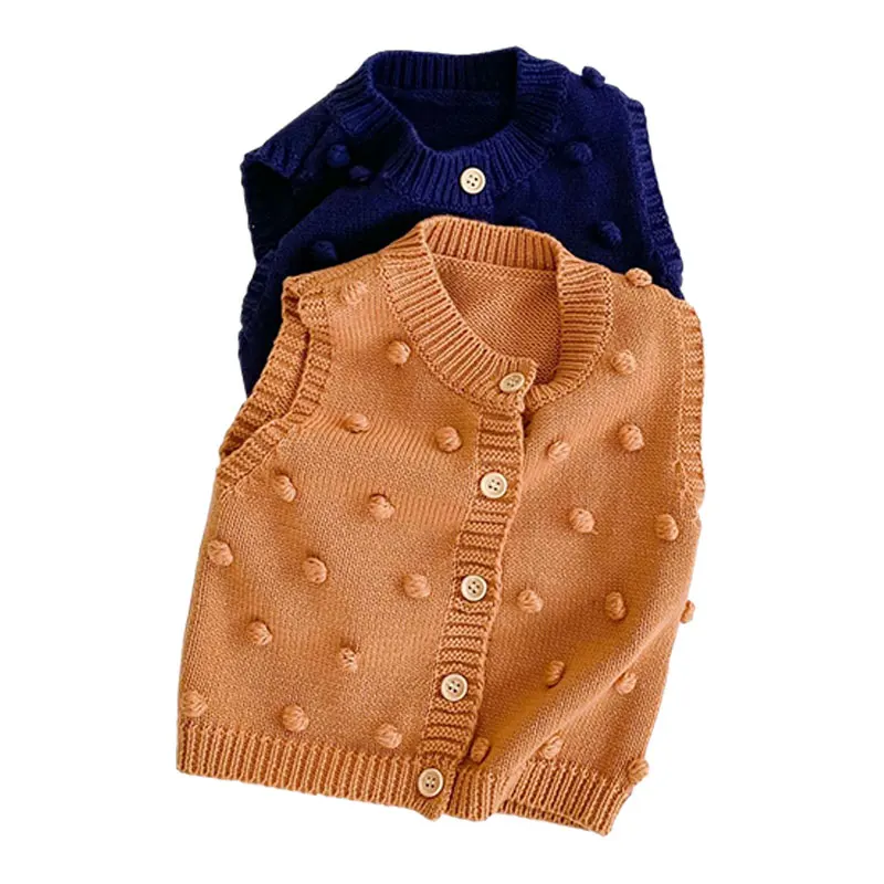Knitted Sweater Vest Baby Clothes Pompom Baby Girl Boy Clothes Waistcoat Children Outerwear Knitwear Toddler Baby Cardigan
Knitted Sweater Vest Baby Clothes Pompom Baby Girl Boy Clothes Waistcoat Children Outerwear Knitwear Toddler Baby Cardigan