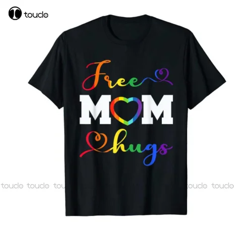 ЛГБТ-Футболка Free Mom Hugs для мужчин и женщин, черный унисекс, Размеры M - 3Xl
ЛГБТ-Футболка Free Mom Hugs для мужчин и женщин, черный унисекс, Размеры M - 3Xl