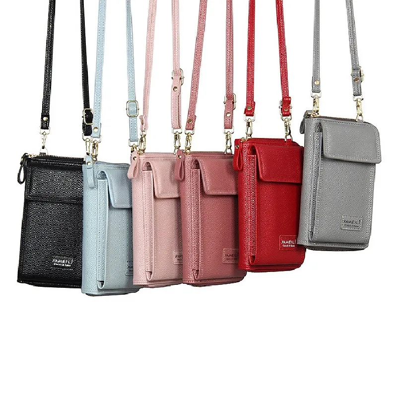 New pu leather ladies wallet solid color small diagonal bag multifunctional mobile phone bag women long clutch bag coin purse
New pu leather ladies wallet solid color small diagonal bag multifunctional mobile phone bag women long clutch bag coin purse