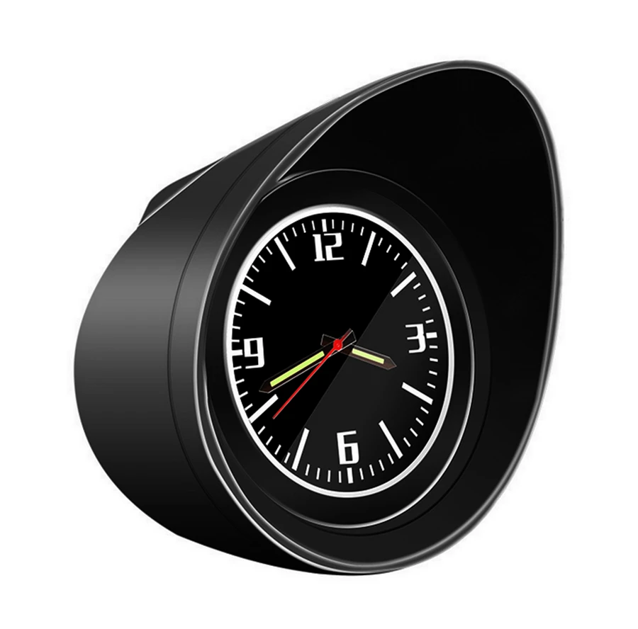 Black Color Car Truck Interior Dashboard Clock Automotive Luminous Backlight Glass Mirror and Zinc Alloy Shell
Black Color Car Truck Interior Dashboard Clock Automotive Luminous Backlight Glass Mirror and Zinc Alloy Shell