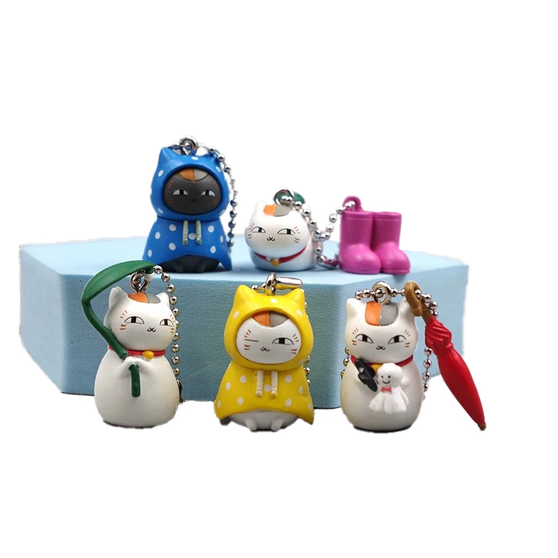 5pcs/set Kawaii Madara Lucky Cat Action Figure PVC Model Toy Cute Natsume's Book of Friends Keychain Bag Decora Dolls Boys Gifts
5pcs/set Kawaii Madara Lucky Cat Action Figure PVC Model Toy Cute Natsume's Book of Friends Keychain Bag Decora Dolls Boys Gifts