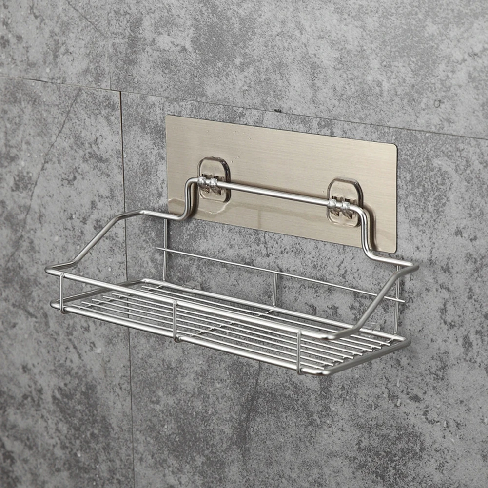 Stainless Steel Bathroom Storage Shelf Punch-Free Kitchen Bathroom Toilet Wall Hanging Storage Rack Bathroom Storage Organizer
Stainless Steel Bathroom Storage Shelf Punch-Free Kitchen Bathroom Toilet Wall Hanging Storage Rack Bathroom Storage Organizer