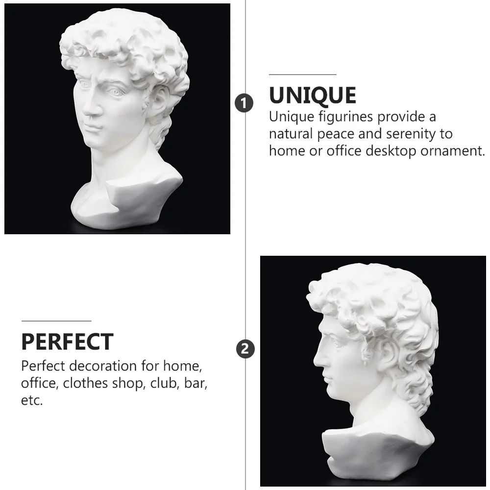 1Pc Decorative Resin Craft Unique Home Adornment Line Drawing Statue White 
1Pc Decorative Resin Craft Unique Home Adornment Line Drawing Statue White