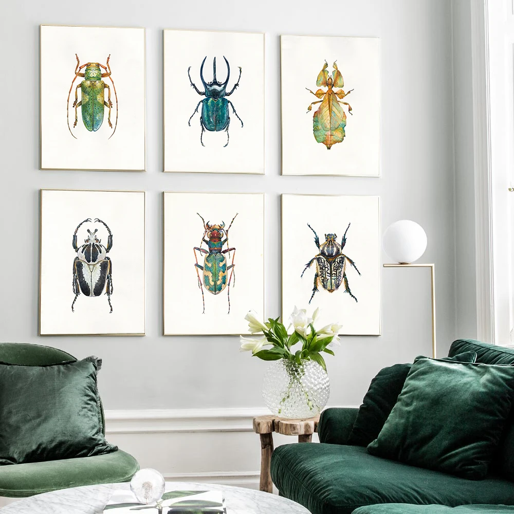 Nordic Insects Mantis Print And Posters Colorful Beetles Bugs Canvas Painting Wall Art Pictures Interior Living Room Home Decor
Nordic Insects Mantis Print And Posters Colorful Beetles Bugs Canvas Painting Wall Art Pictures Interior Living Room Home Decor