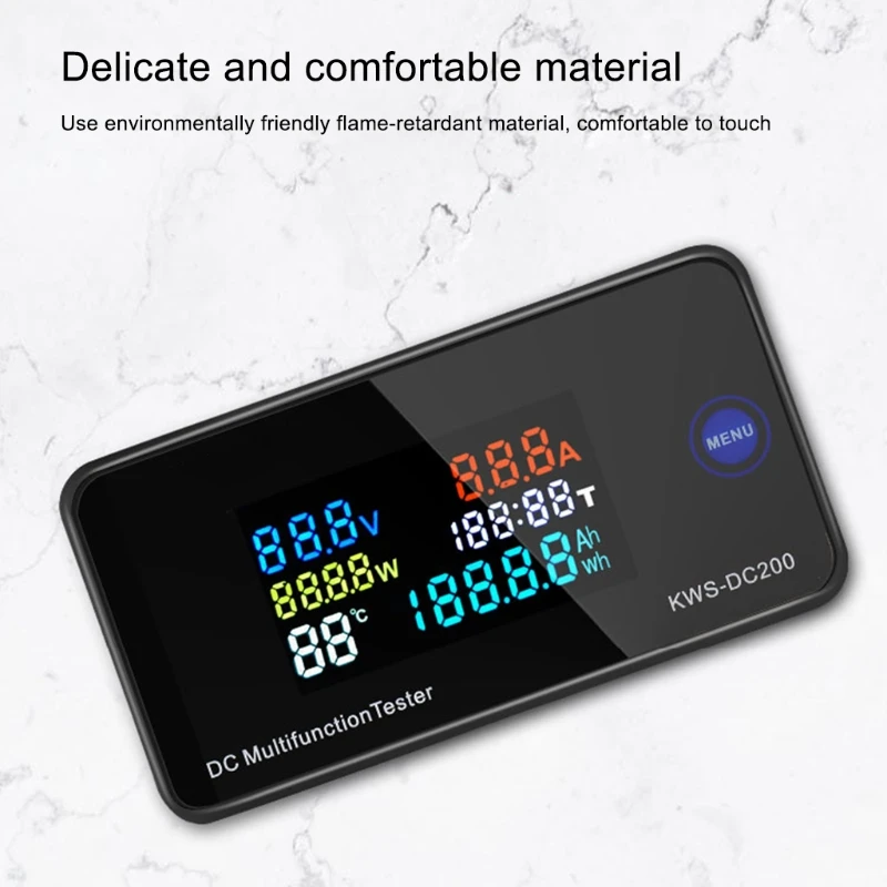 DC 0-200V Voltmeter Ammeter KWS Power Energy Meter LED Digital DC Wattmeter Electric Meter with Reset Function 0-100A
DC 0-200V Voltmeter Ammeter KWS Power Energy Meter LED Digital DC Wattmeter Electric Meter with Reset Function 0-100A